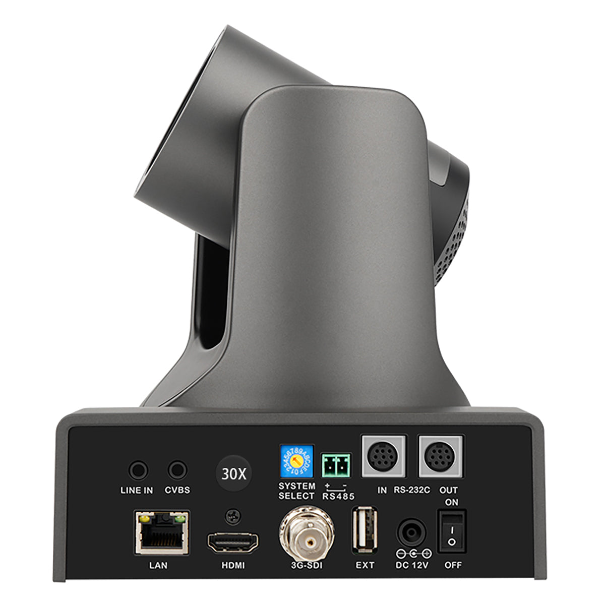 SMTAV 30x Optical+8X Digital Zoom,high-Speed PTZ,3G-SDI+HDMI+IP Output