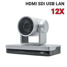 Load image into Gallery viewer, 4K PTZ Camera USB HDMI SDI LAN ,Support NDI POE Dante
