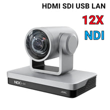 Load image into Gallery viewer, 4K PTZ Camera USB HDMI SDI LAN ,Support NDI POE Dante
